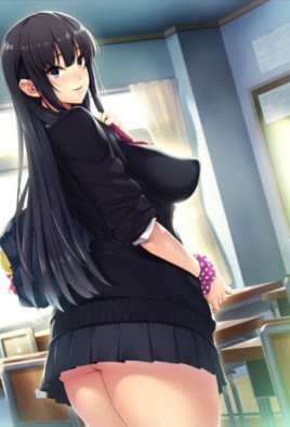 Kyonyuu JK ga Ojisan Chinpo to Jupo Jupo Iyarashii Sex Shitemasu.